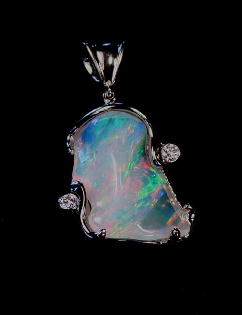 opal pendant